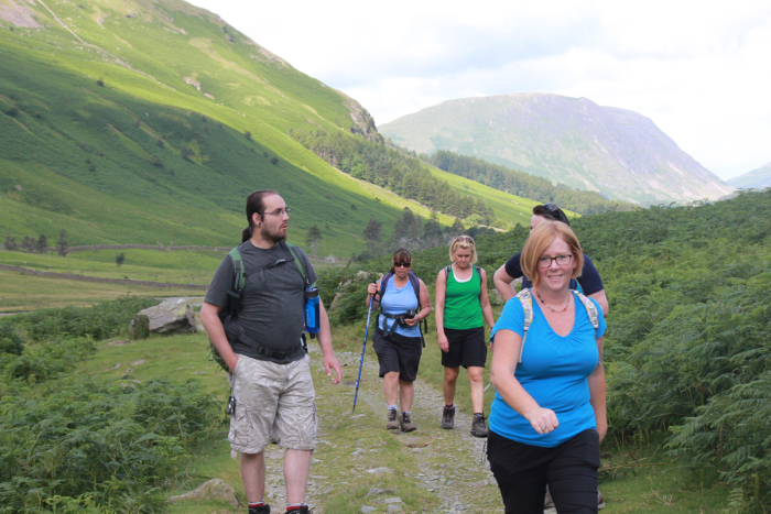 Group Walking in Cumbria