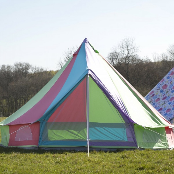 5m Rainbow Bell Tent With Zipped in Ground Sheet
