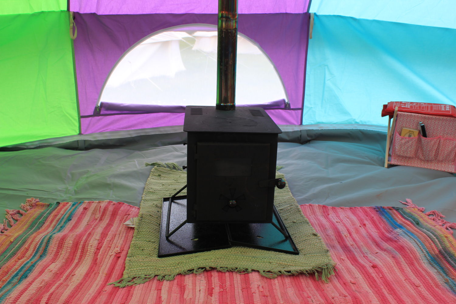 Glawning Glow Wood Burning Bell Tent Stove