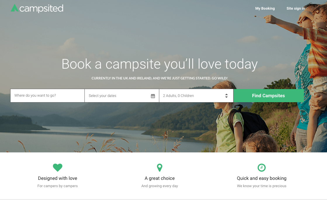 Campsited.com and Camping with Style partner up
