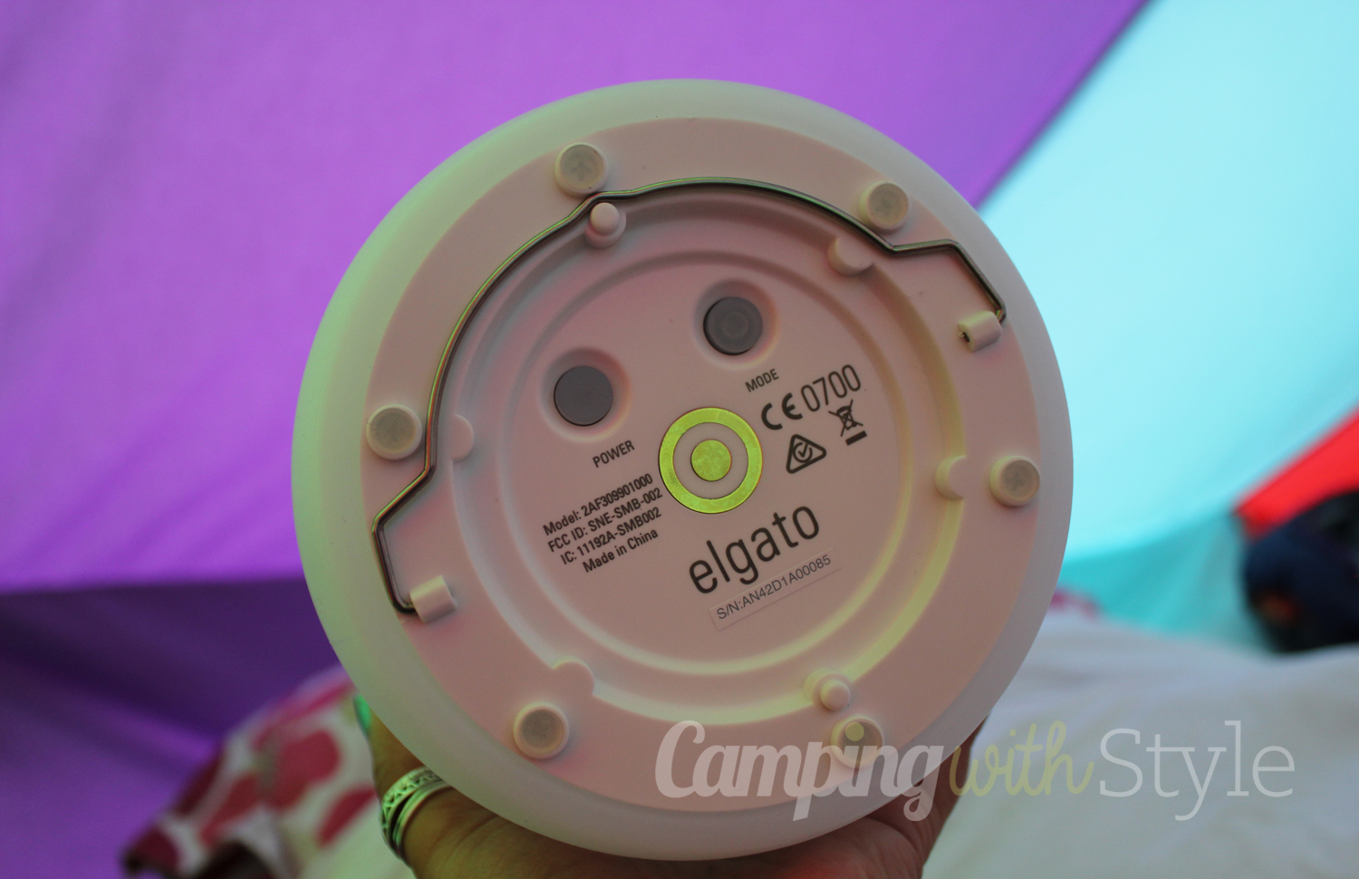 Charged, it lasts for 8 hours