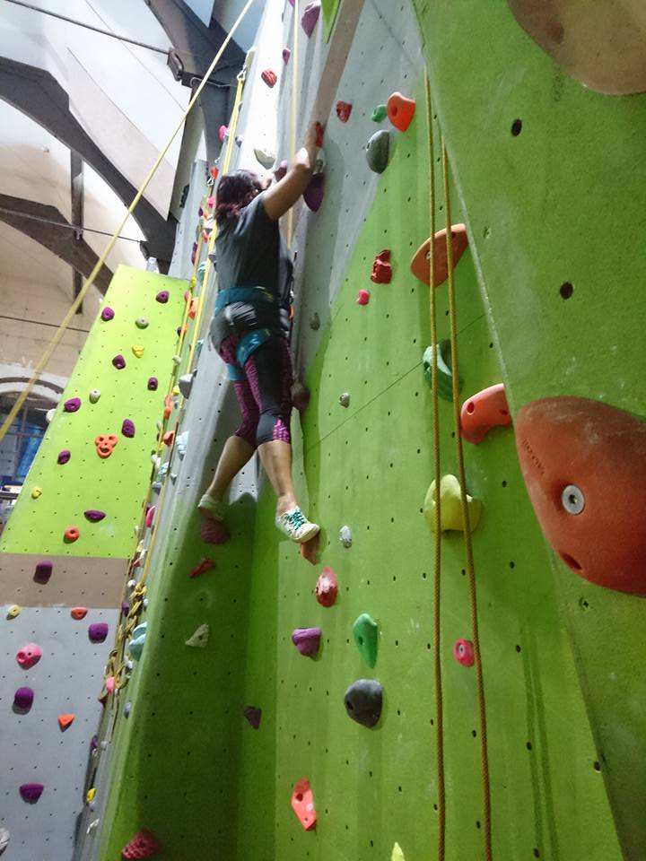 indoor climbing for beginners