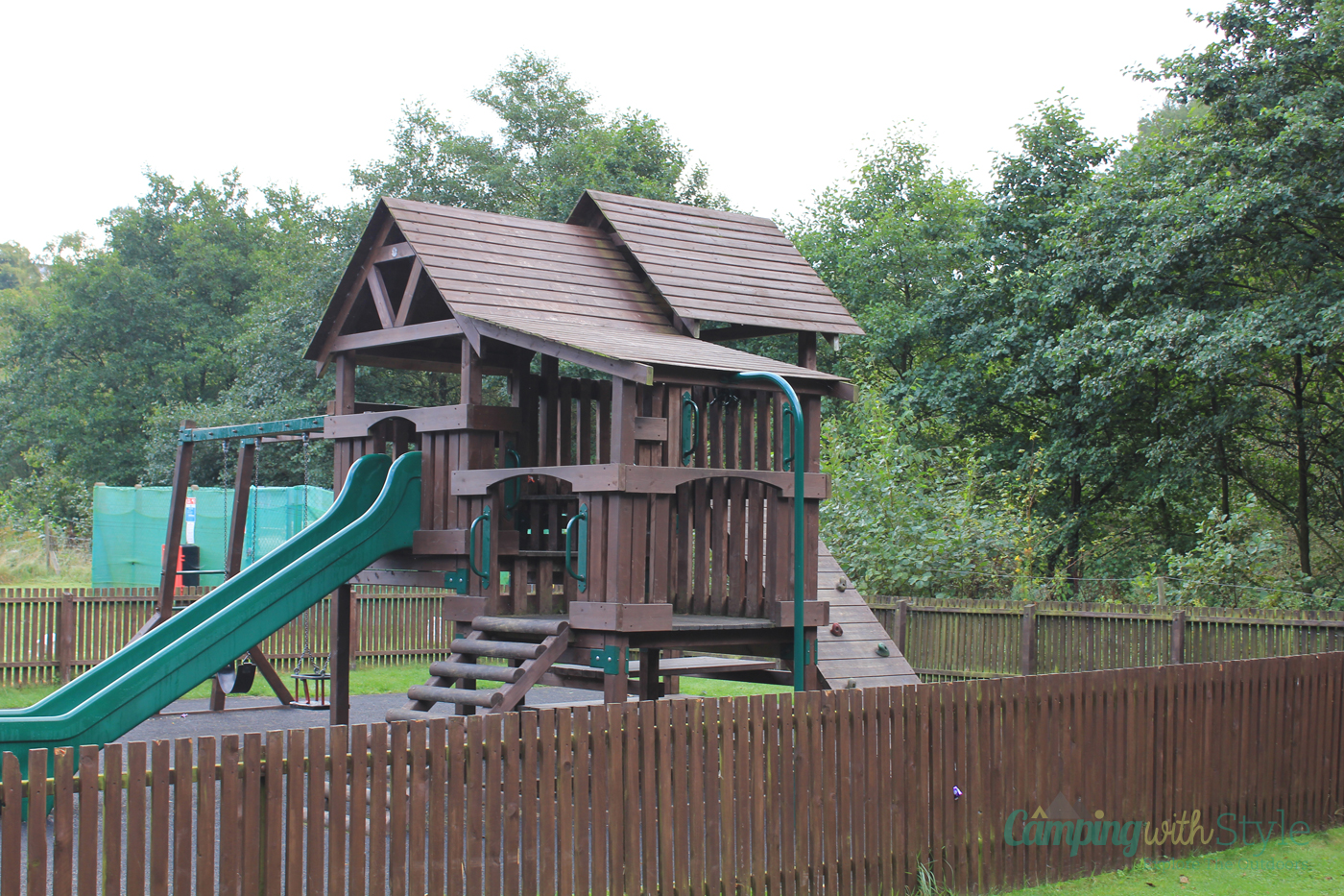 Hayfield Campsite Childrens Play Area