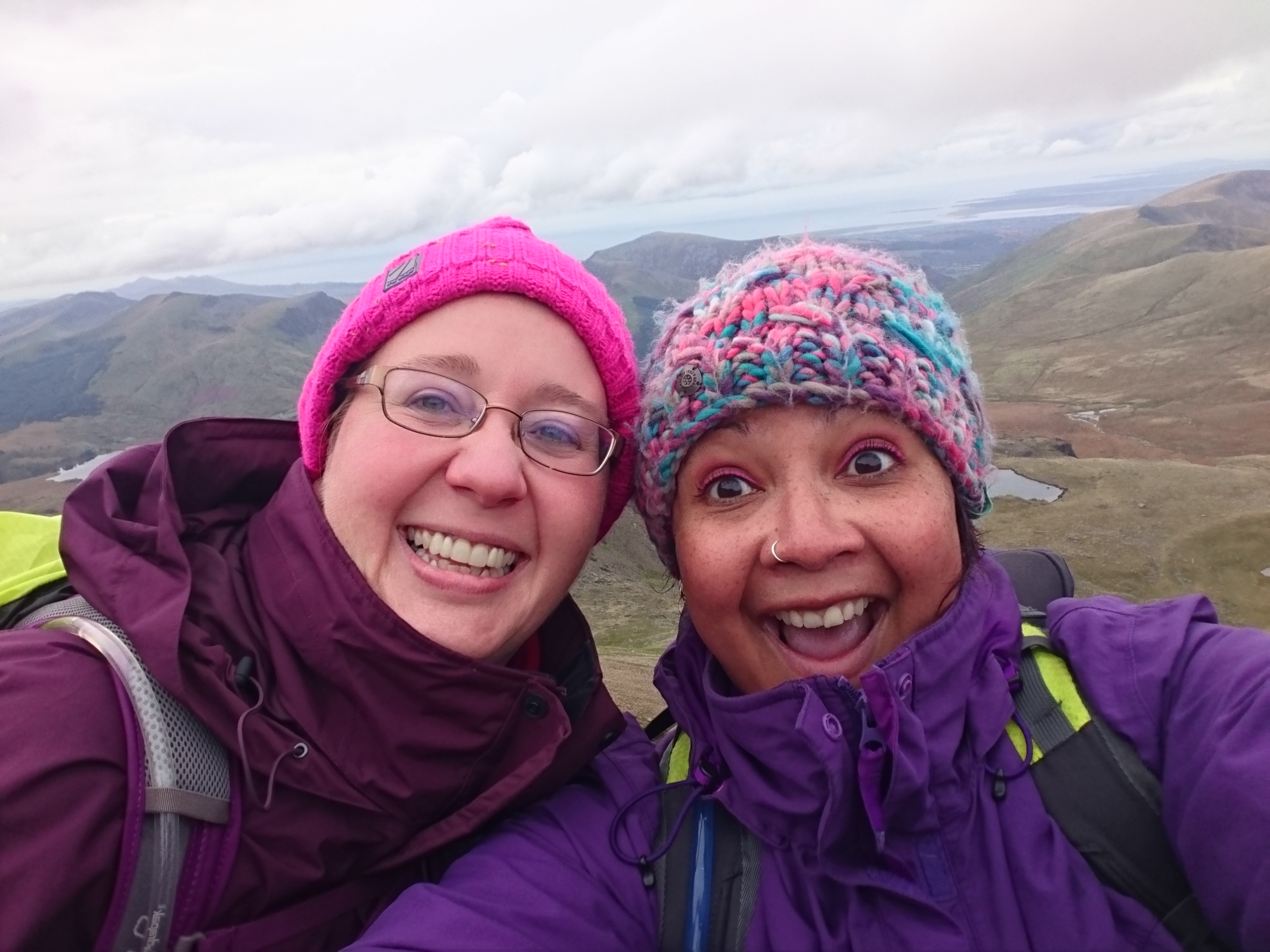 Helen and I on Snowdon