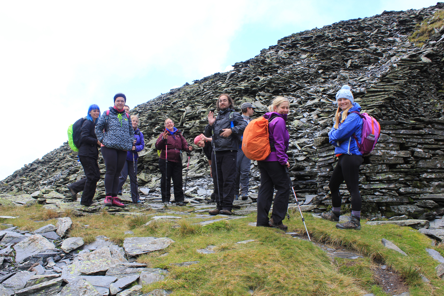 Walking up Snowdon with the outdoor bloggers 2016