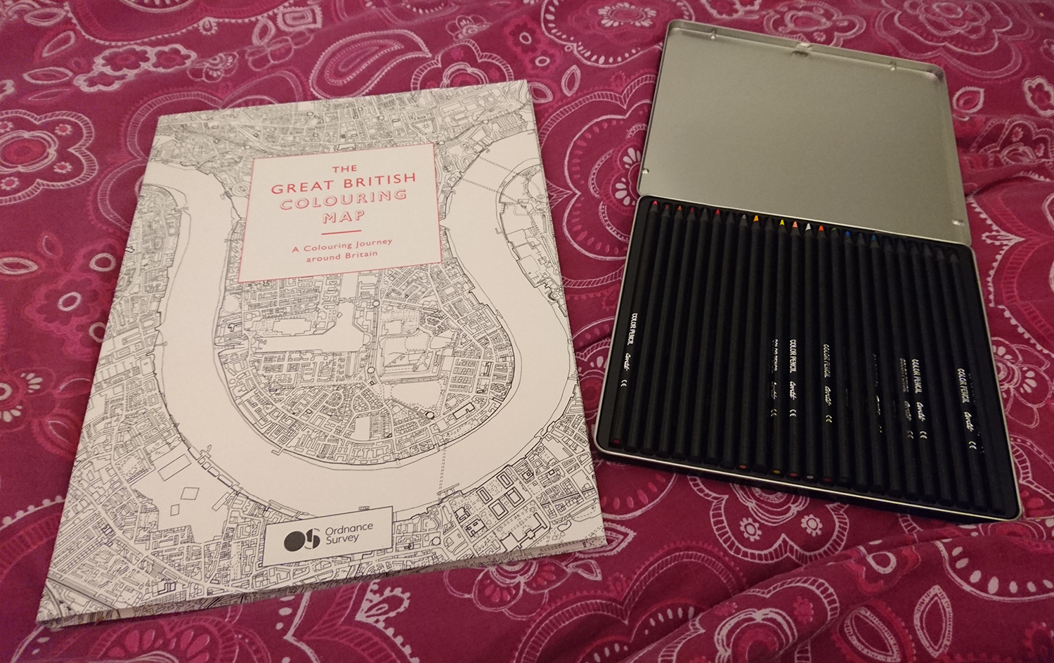 Ordance Survey Colouring Book