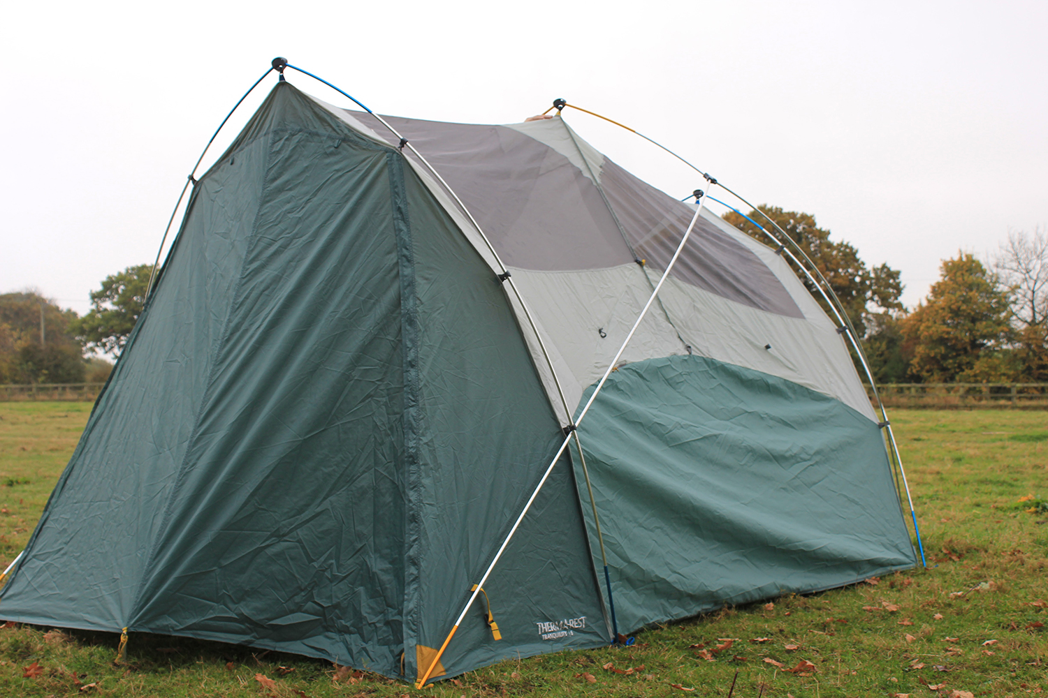 Pitching the Thermarest tent