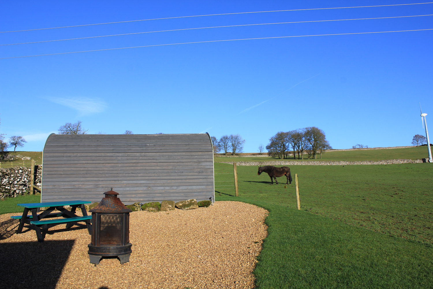 Hoe Grange Holidays Glamping Pods Derbyshire