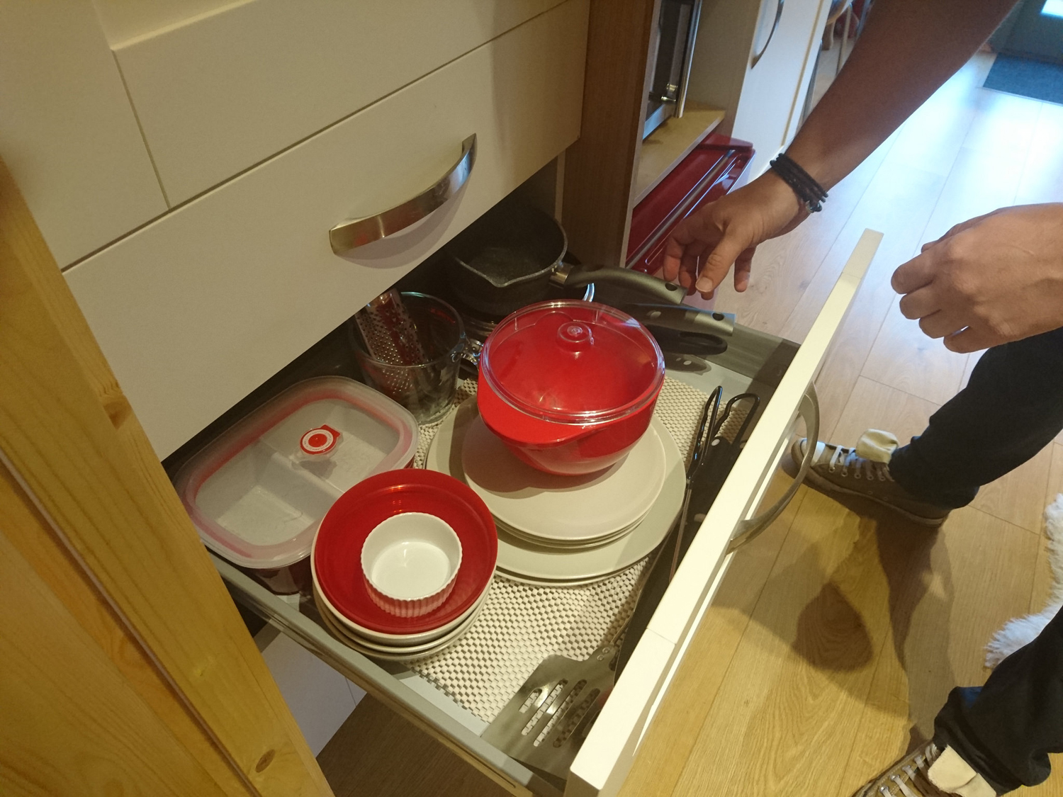 Inside Hoe Grange Glamping pods in Derbyshir