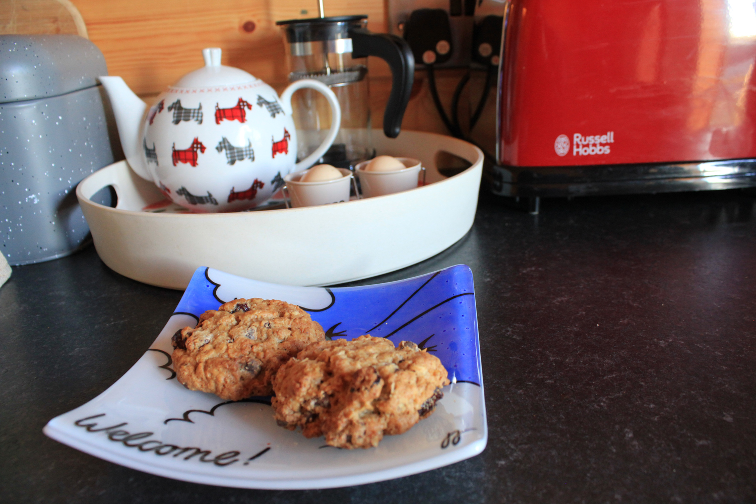 A warm welcome at Hoe Grange luxury glamping pods