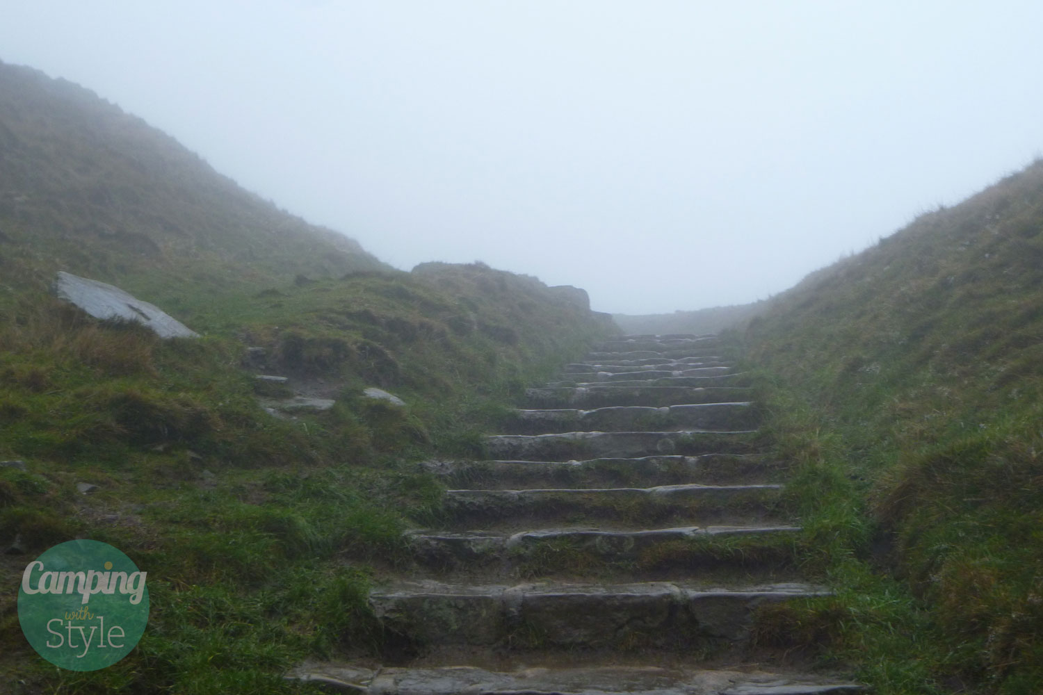 Walking Mam Tor in the Peak District