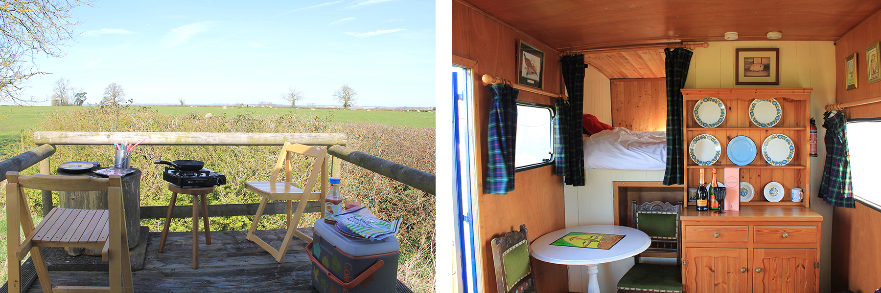 Horse Lorry at Thorpe Glamping