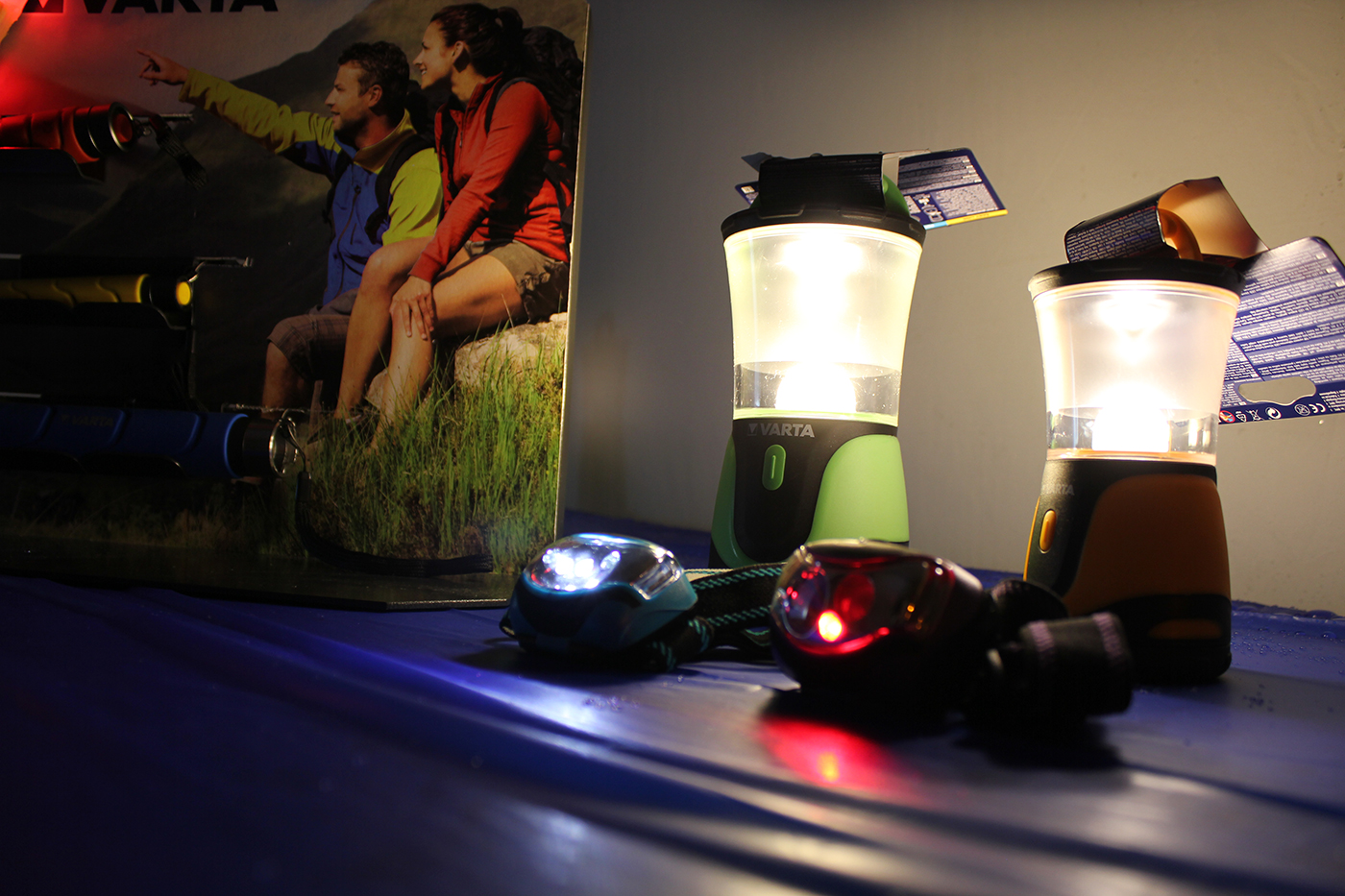 Varta camping lanterns