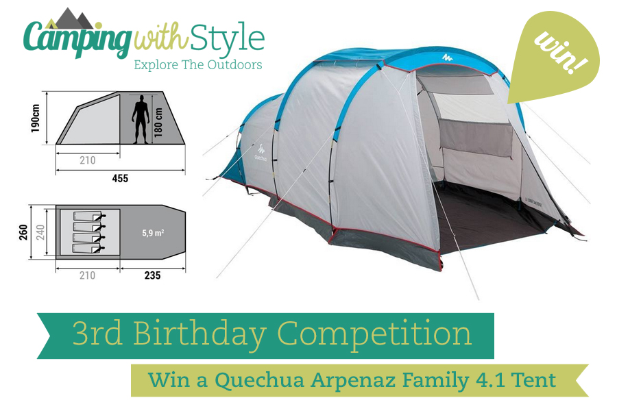 Win a family tent from Camping with Style!