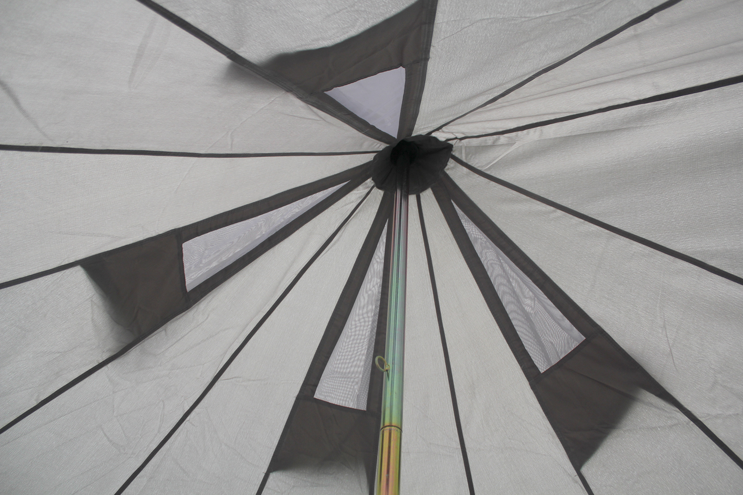 5m Oxford Bell Tent ceiling vents