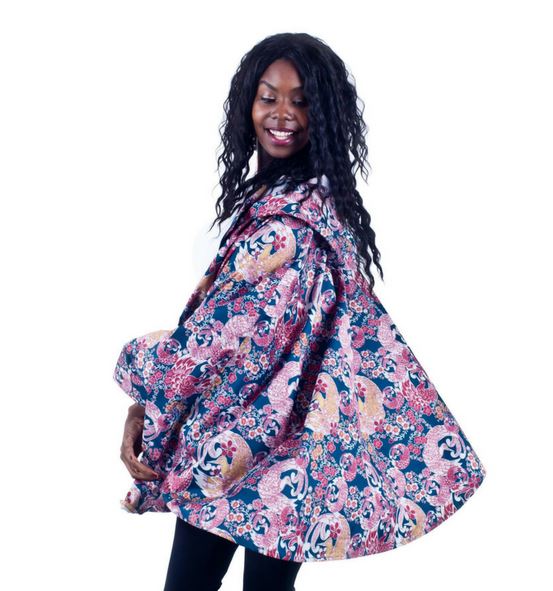 November Rain Waterproof Poncho - Rain Jacket with Hood