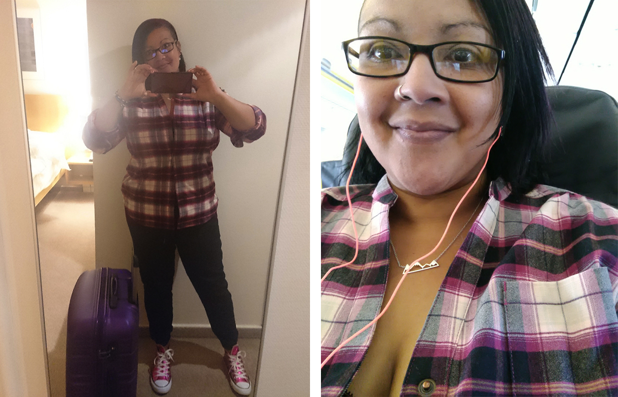 Royal Robbins Merinolux Plaid Flannel L/S - Raspberry Crush