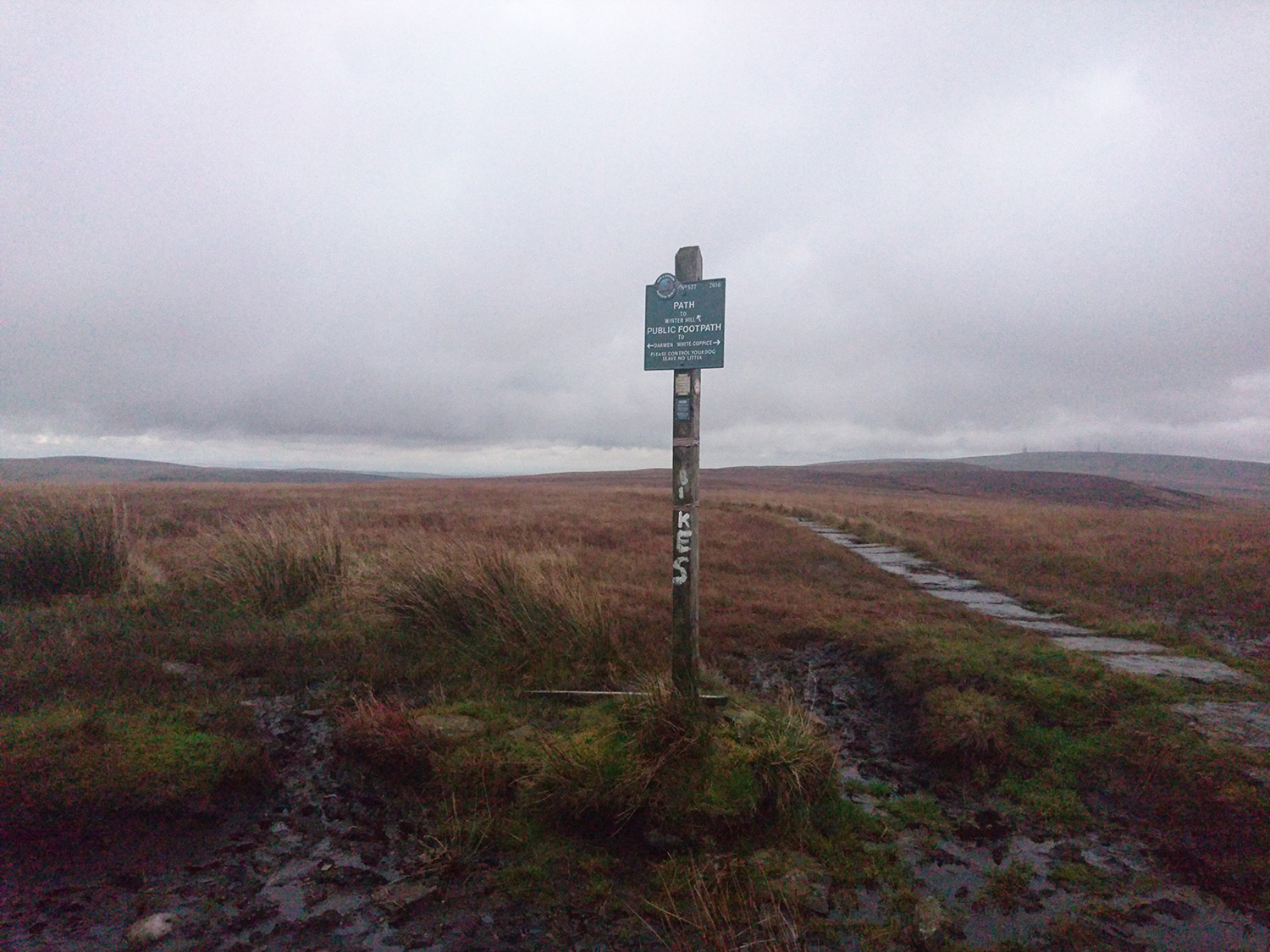 Walking Brinscall via White Coppice to Great Hill