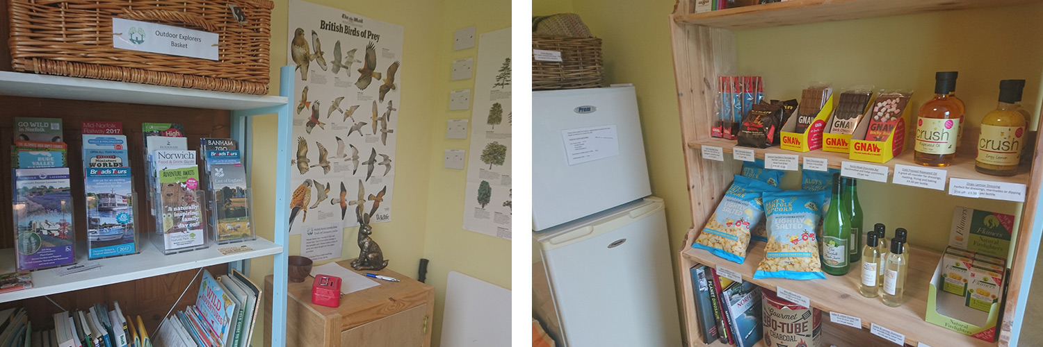 Honesty shop at Round the Woods