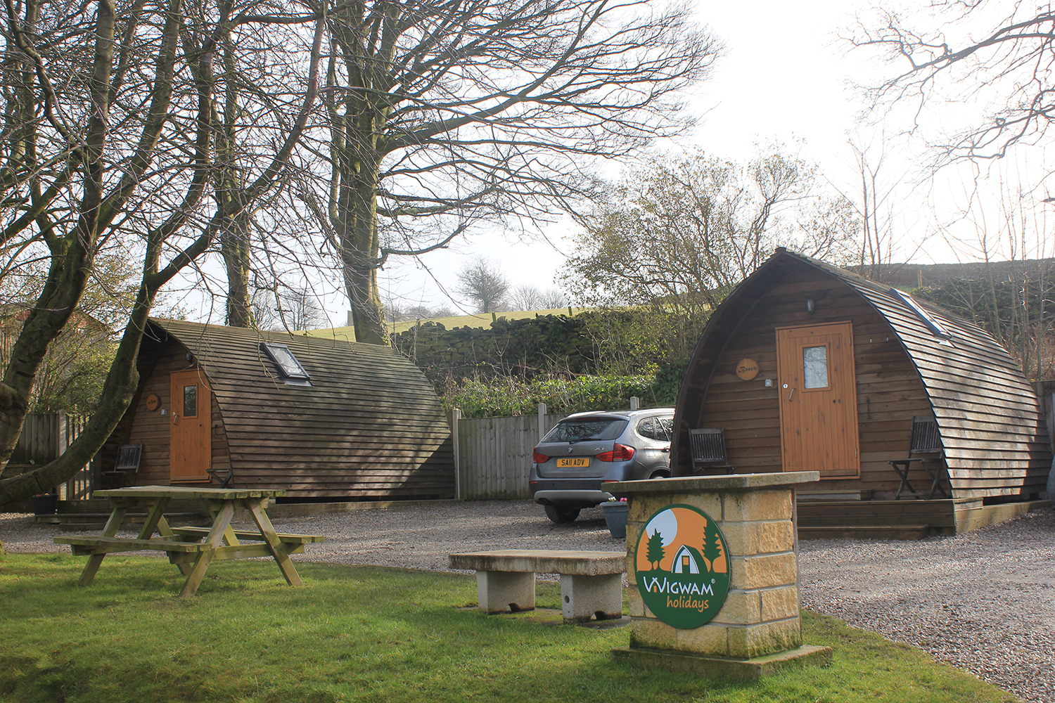 Clarion Lodge Campsite, Otley, Yorkshire
