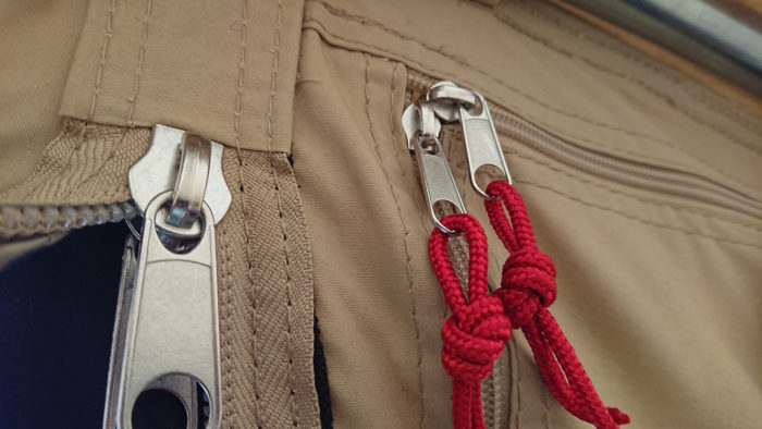 Robens Trapper Tent Zip Details