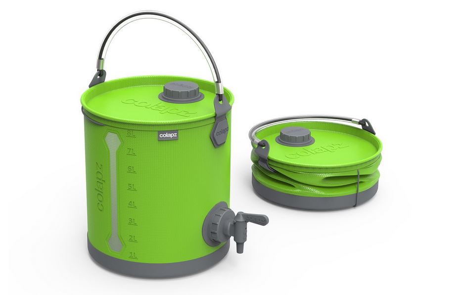 Collapz water carrier for camping