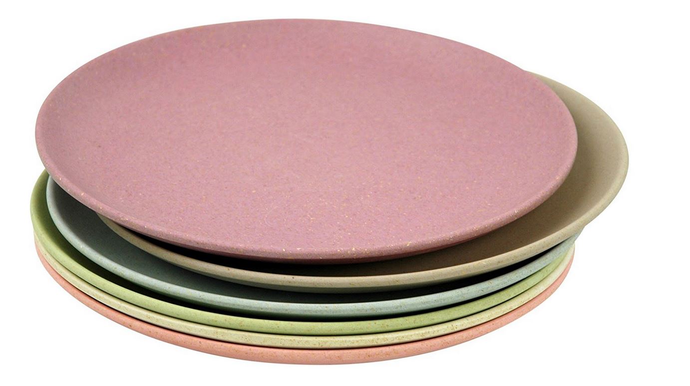 4. Zuperzozial Rainbow Biodegradable Plates
