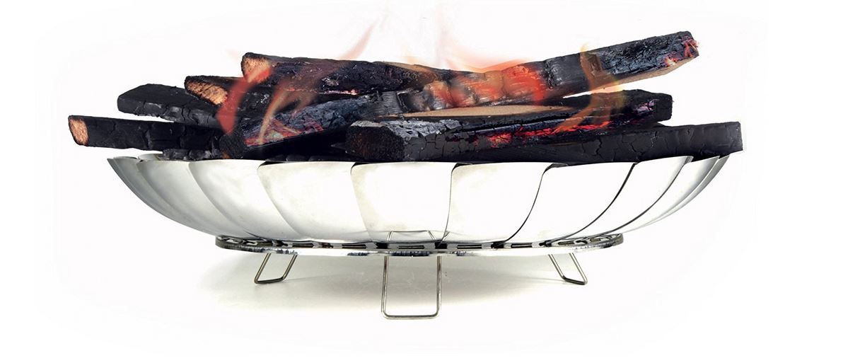 Grilliput compact camping fire bowl