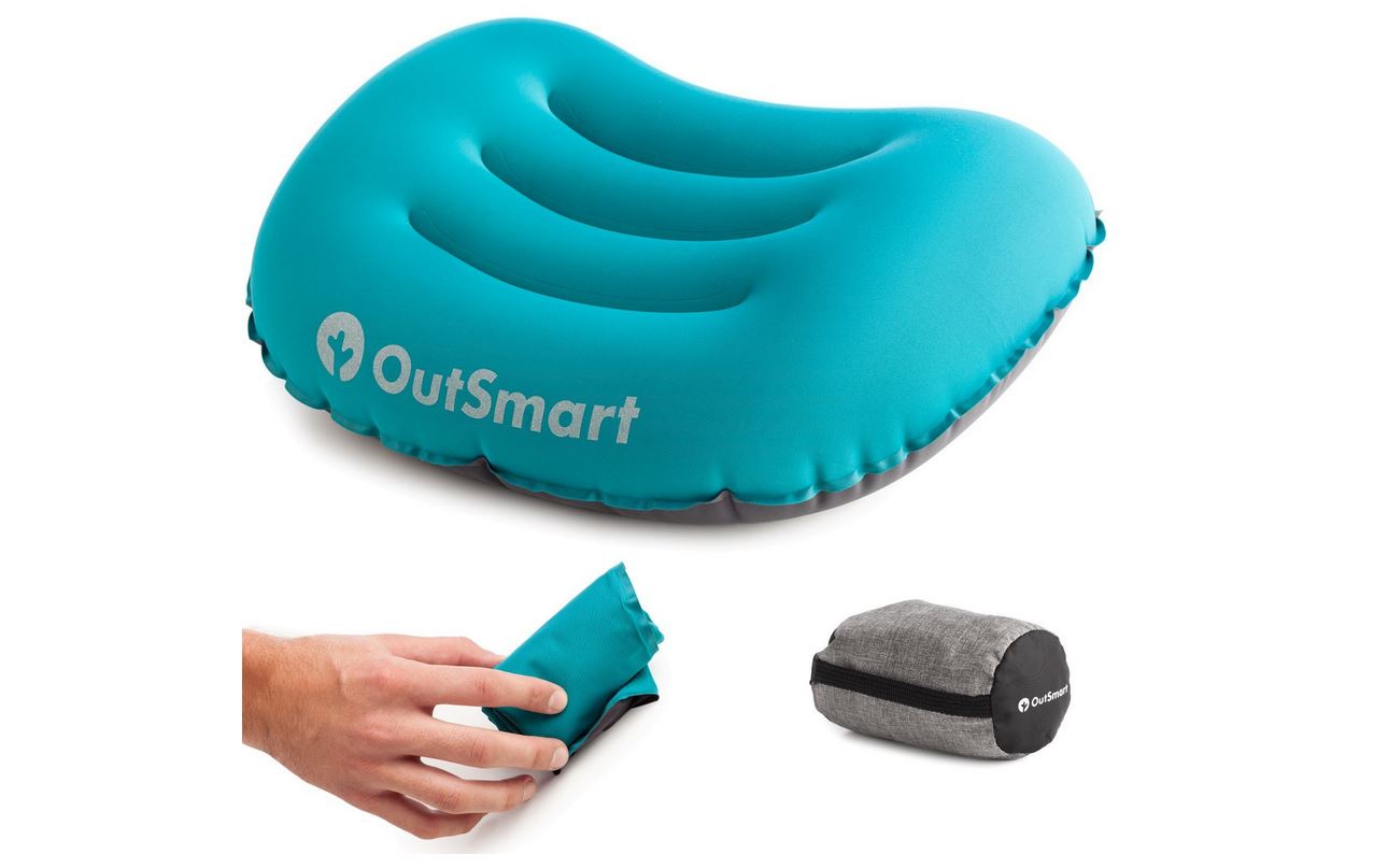 Outsmart Inflatable Camping Pillow £10.50