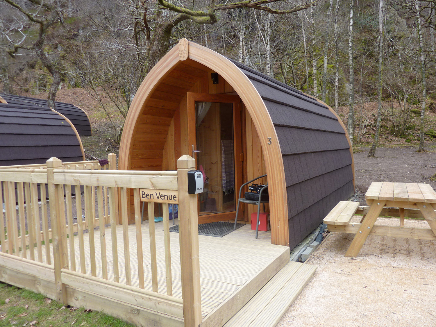 Loch Katrine eco lodges glamping review