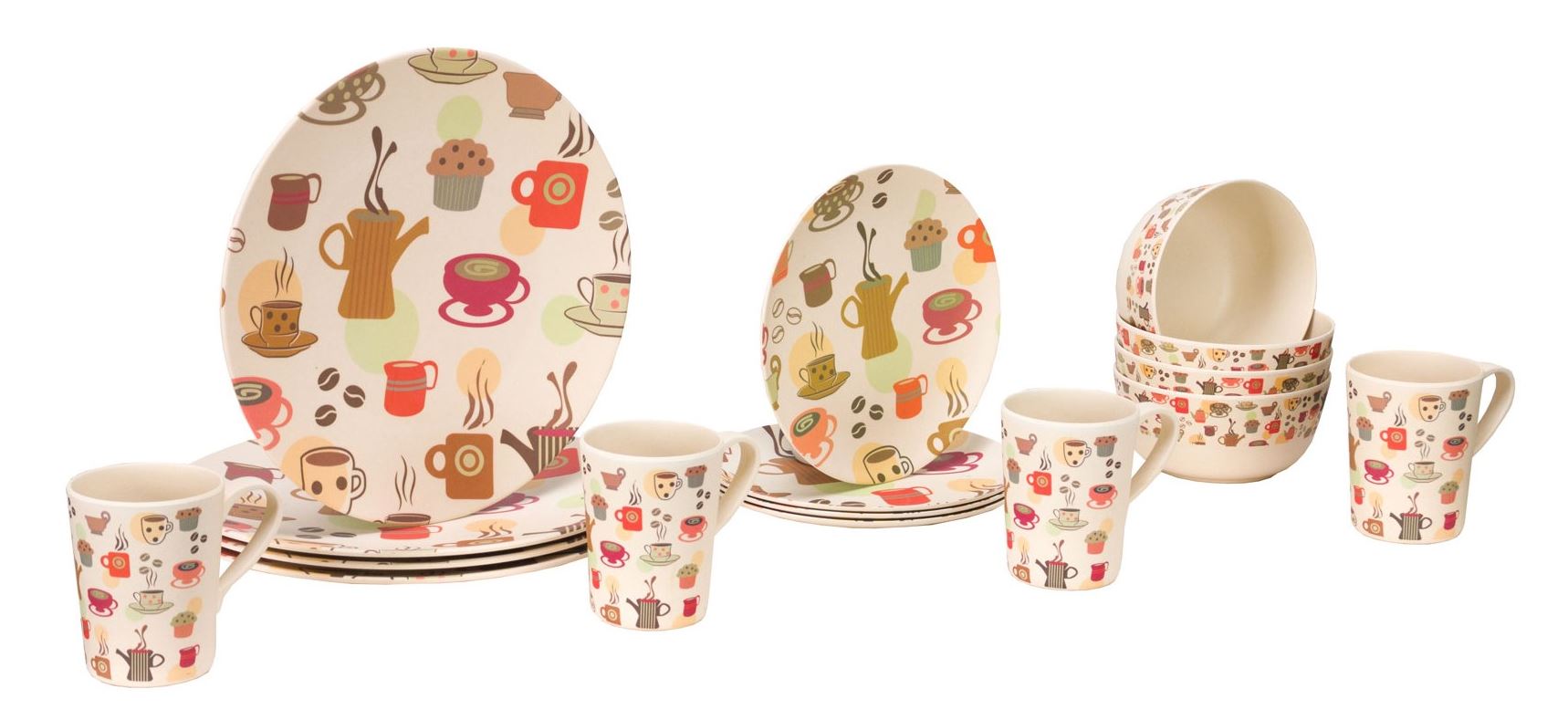 Vango 4 Person Bamboo Set