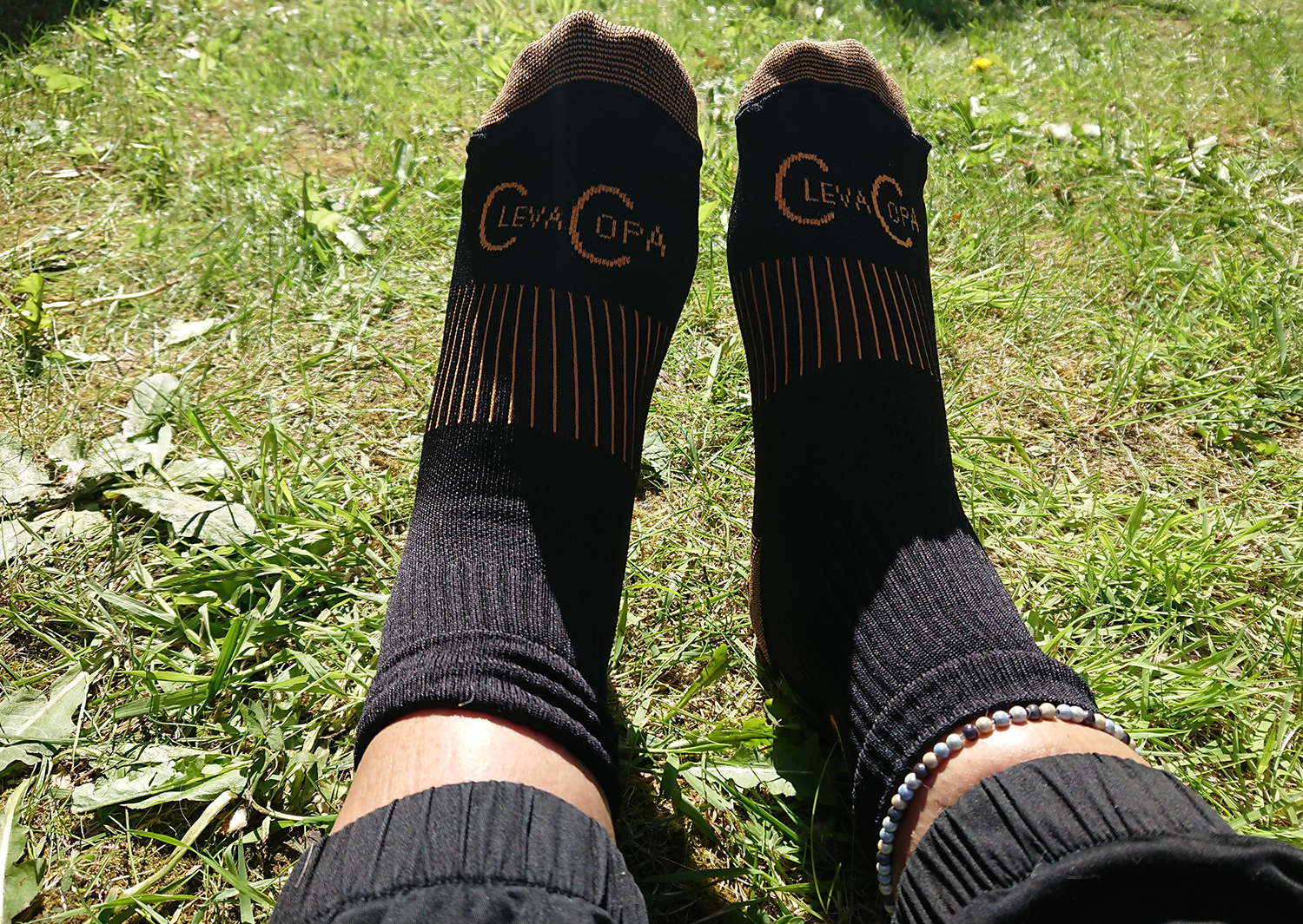 Copper compression socks