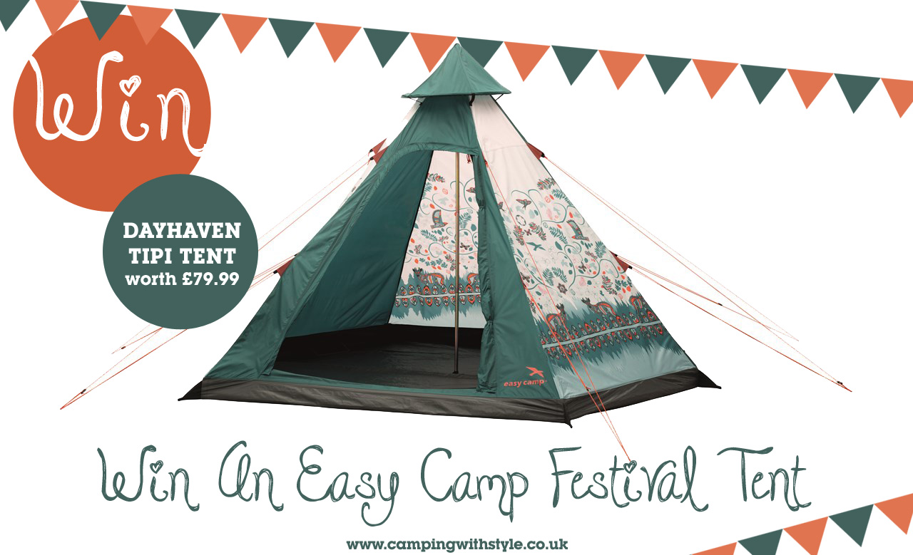 duidelijk Afstoting Proportioneel Win A Funky Easy Camp Festival Tipi Tent In Our Latest Competition