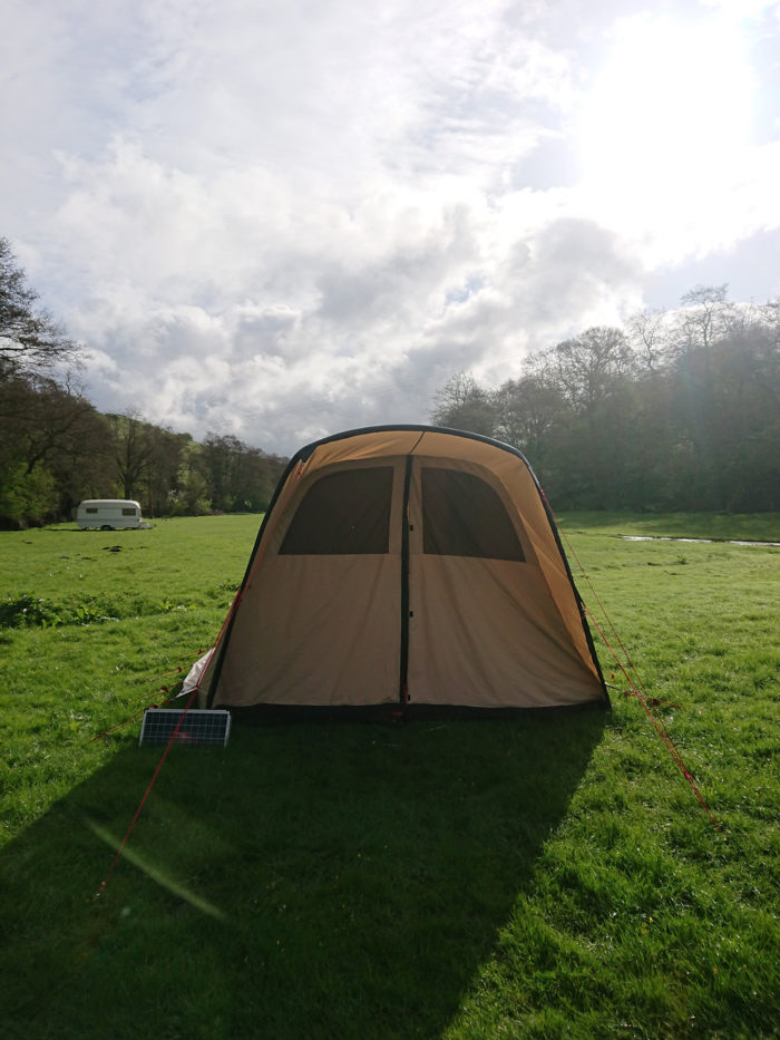 Camping at Low Farm campsite