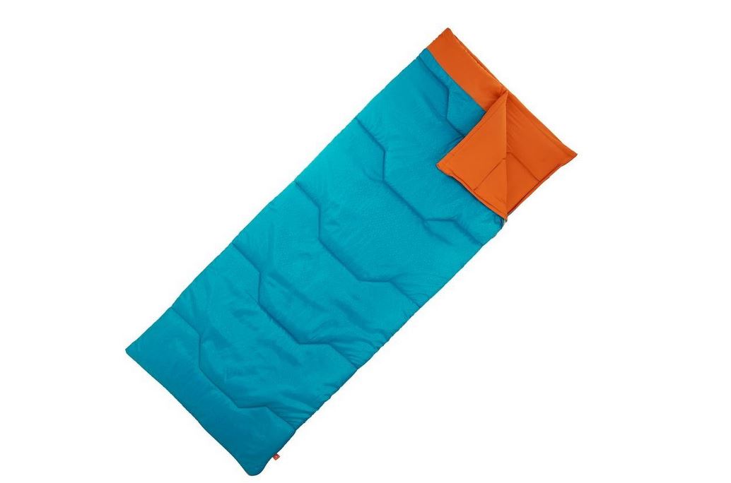 QUECHUA Camping sleeping bag / hiking camp ARPENAZ 15° blue