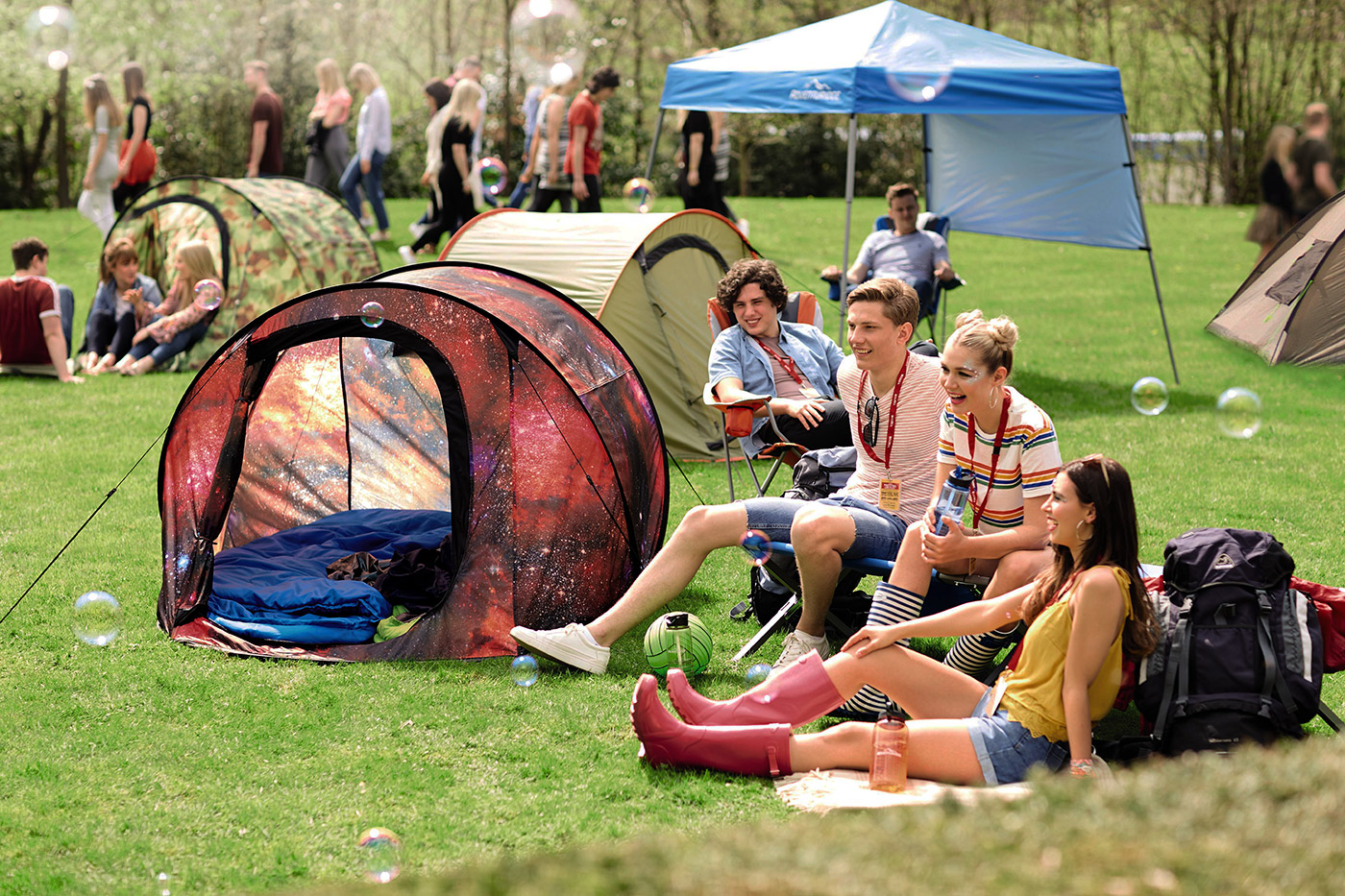 Aldi festival tents