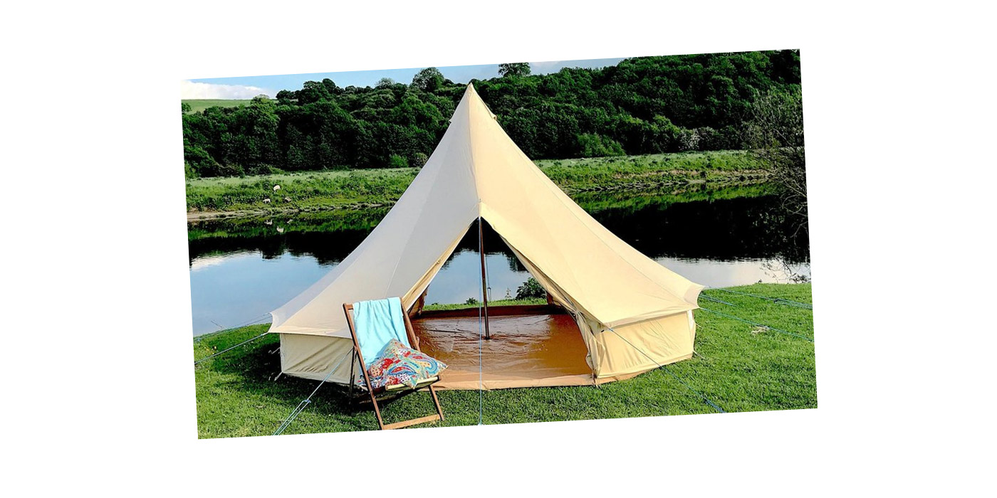 5M Twin Door Canvas Bell Tent £549.99