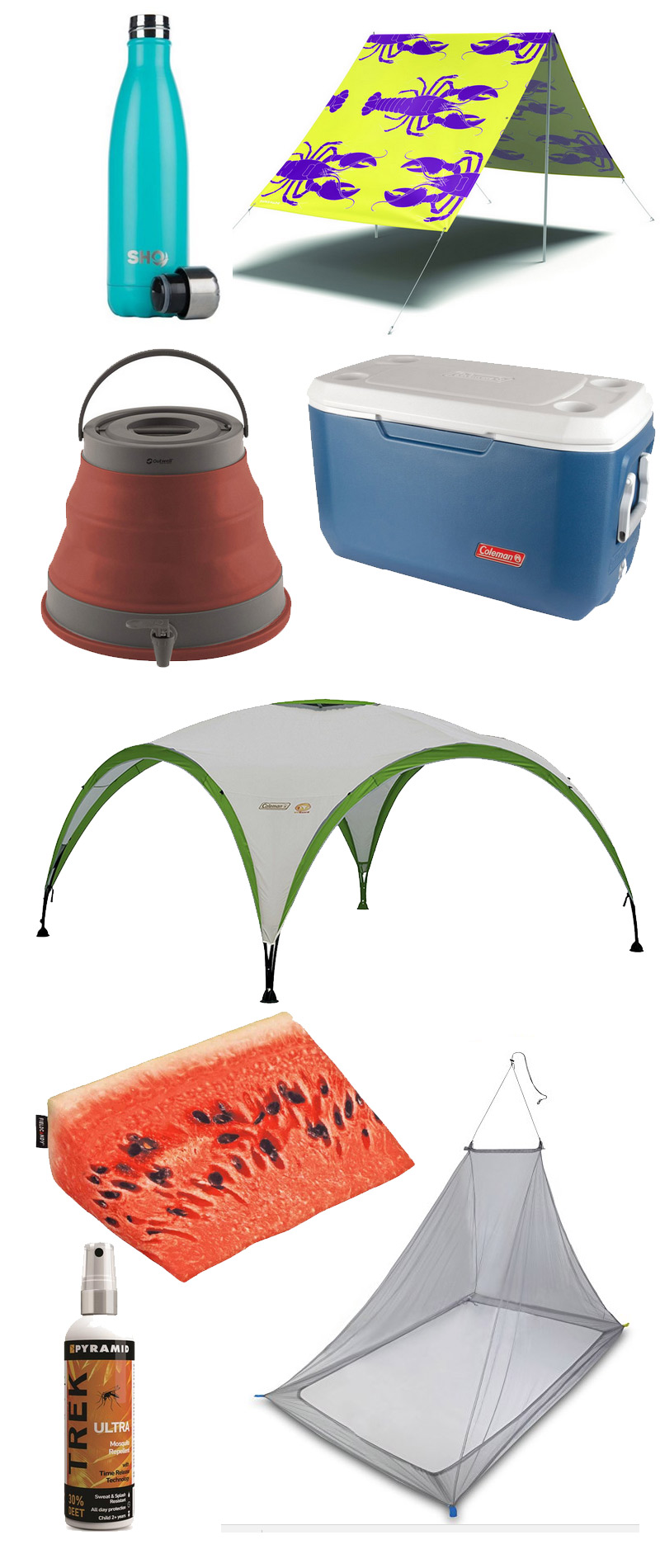 CAMPING Hot Weather Camping Essentials For Summer Camping Trips