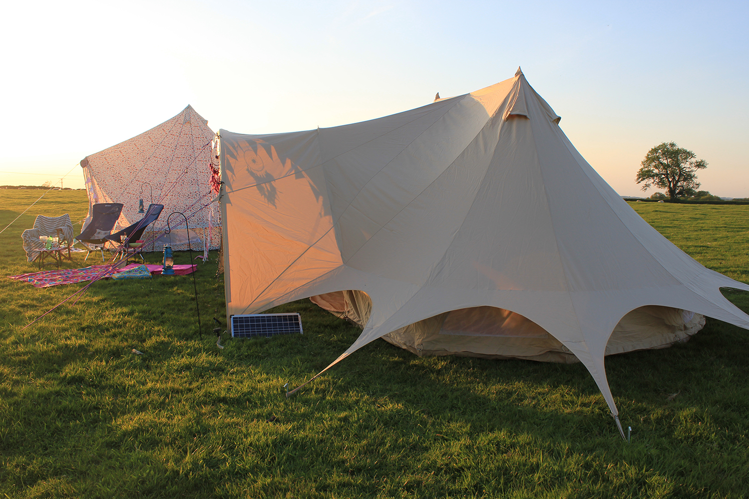 Emperor star bell tent from Boutique Camping review