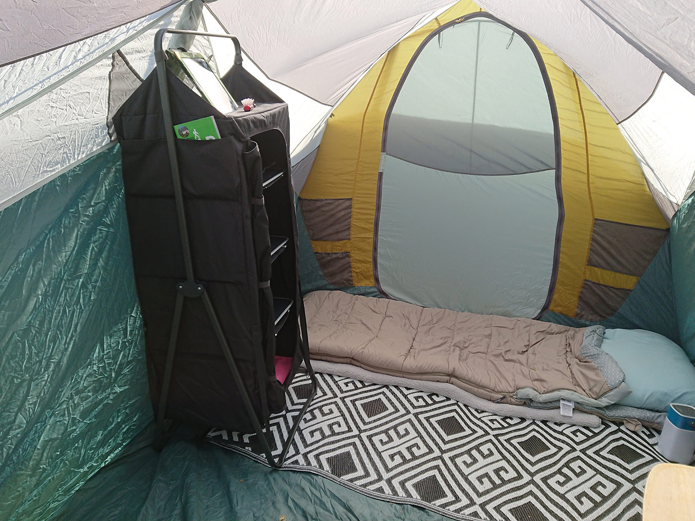 Camping Gear Vango Mammoth Duo Wardrobe Camp Storage Review