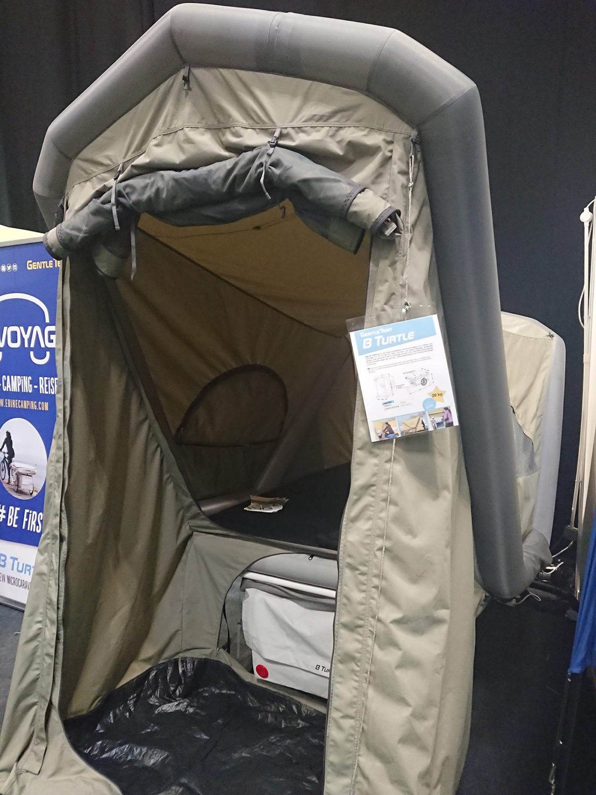 Gentle Tent B Turtle Bike Trailer Tent