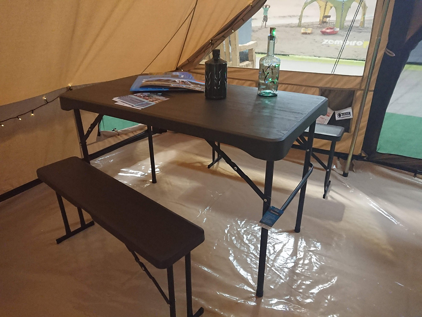 Quest Wood Effect Camp Table
