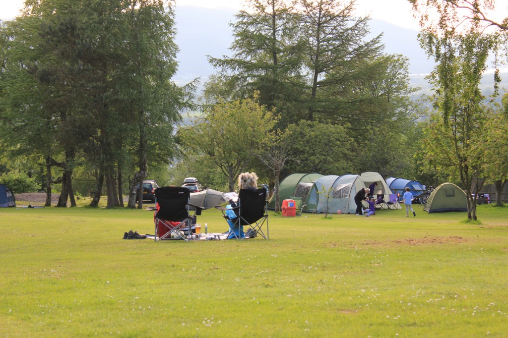 Review of Castlerigg Hall Campsite Keswick, Lake District