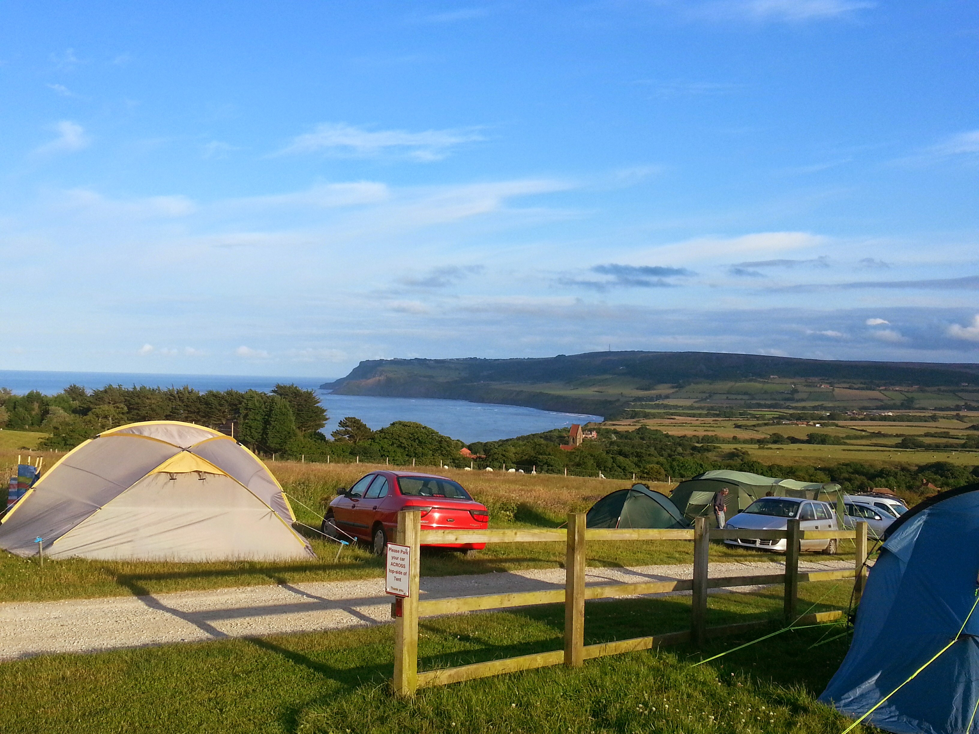 Camping in Whitby