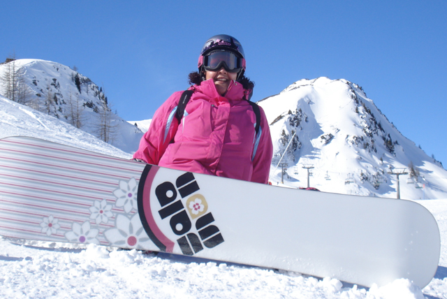snowboarding