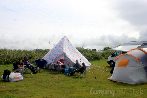 Group camping