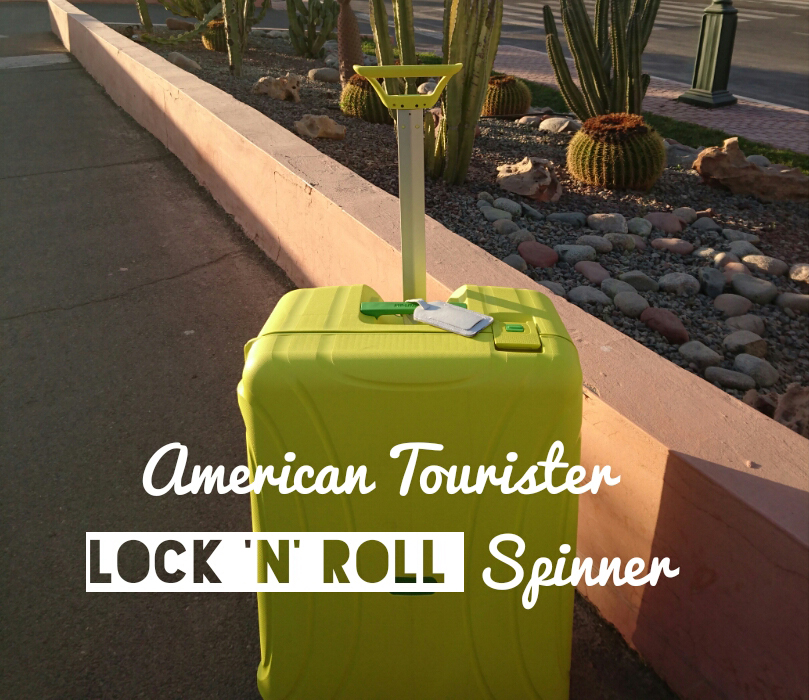 Omgivelser hjemme butik American Tourister Lock 'n' Roll Spinner Luggage Review
