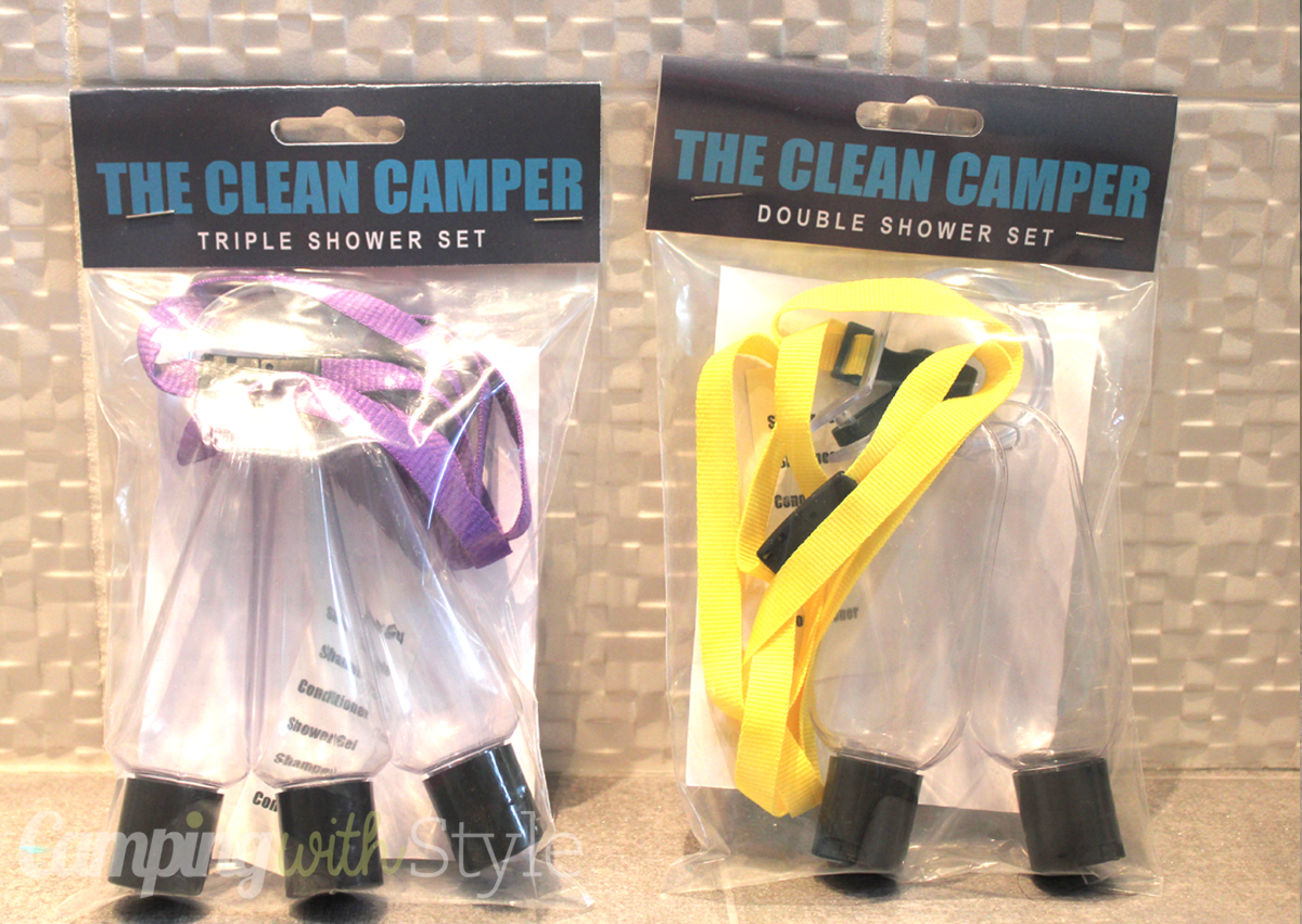 The Clean Camper Travel Shower Kit For Camping