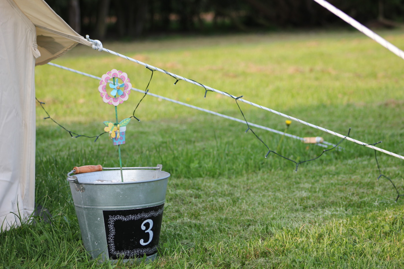 Canvas and Clover Tent Number 3