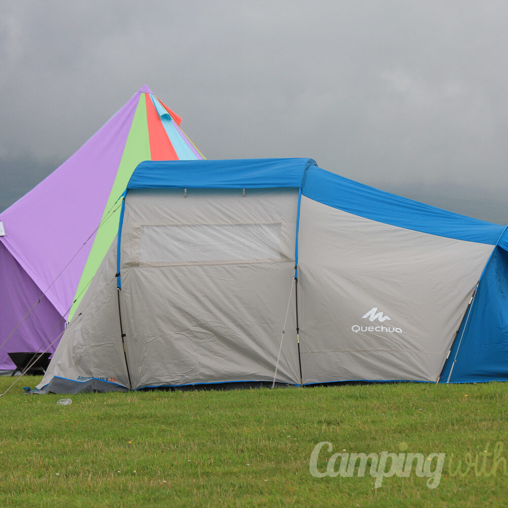 Huytoi‼️Quechua ARPENAZ FAMILY 4.1 Quechua Arpenaz Family Camping Tent 4 Person *Factory